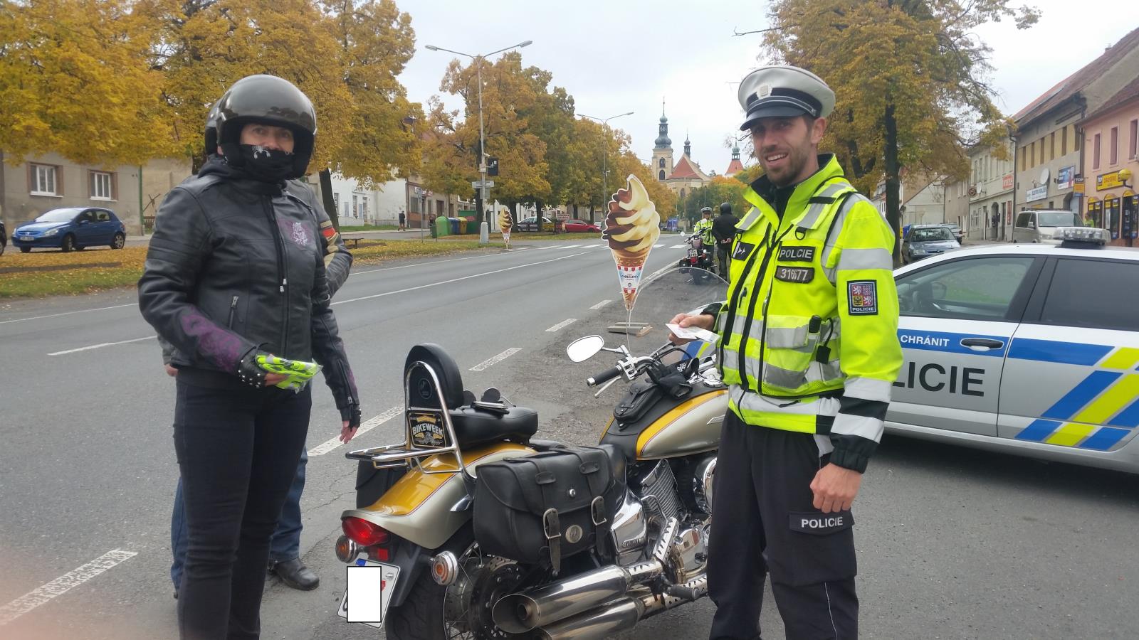 Dopravní akce s preventivním zaměřením na motorkáře