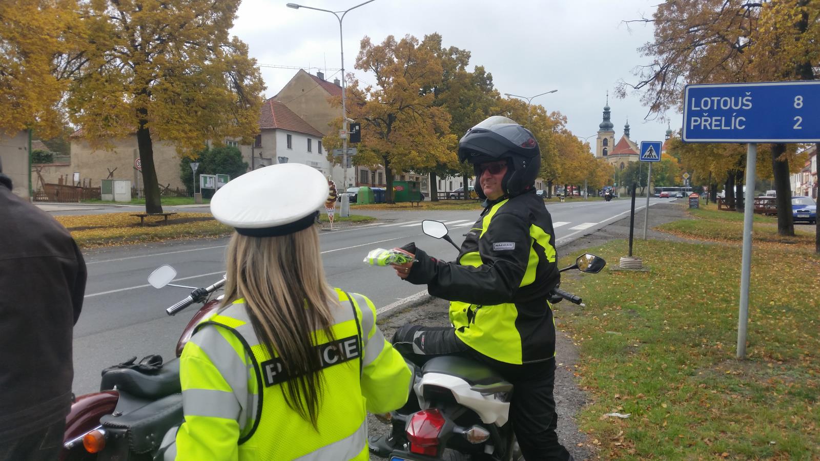 Dopravní akce s preventivním zaměřením na motorkáře