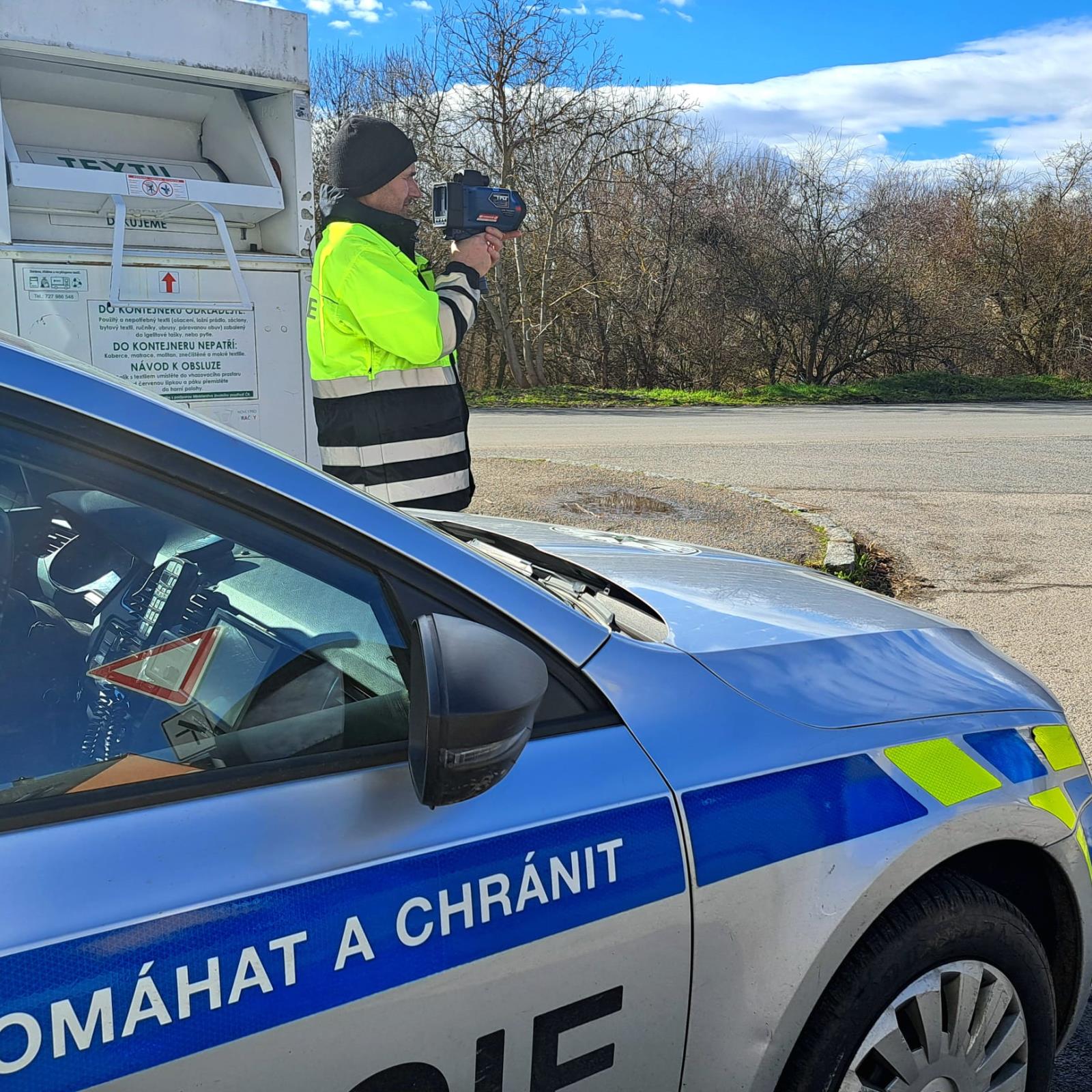 Dopravní akce zaměřená na kontrolu rychlosti