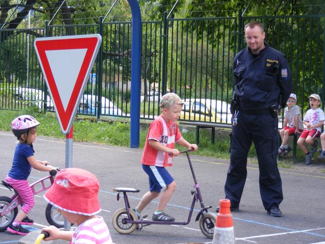 Dopravní hřiště a malí cyklisté