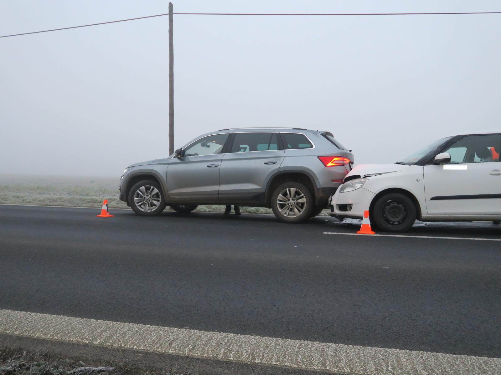 Dopravní nehoda - Březí - 04.12.2019