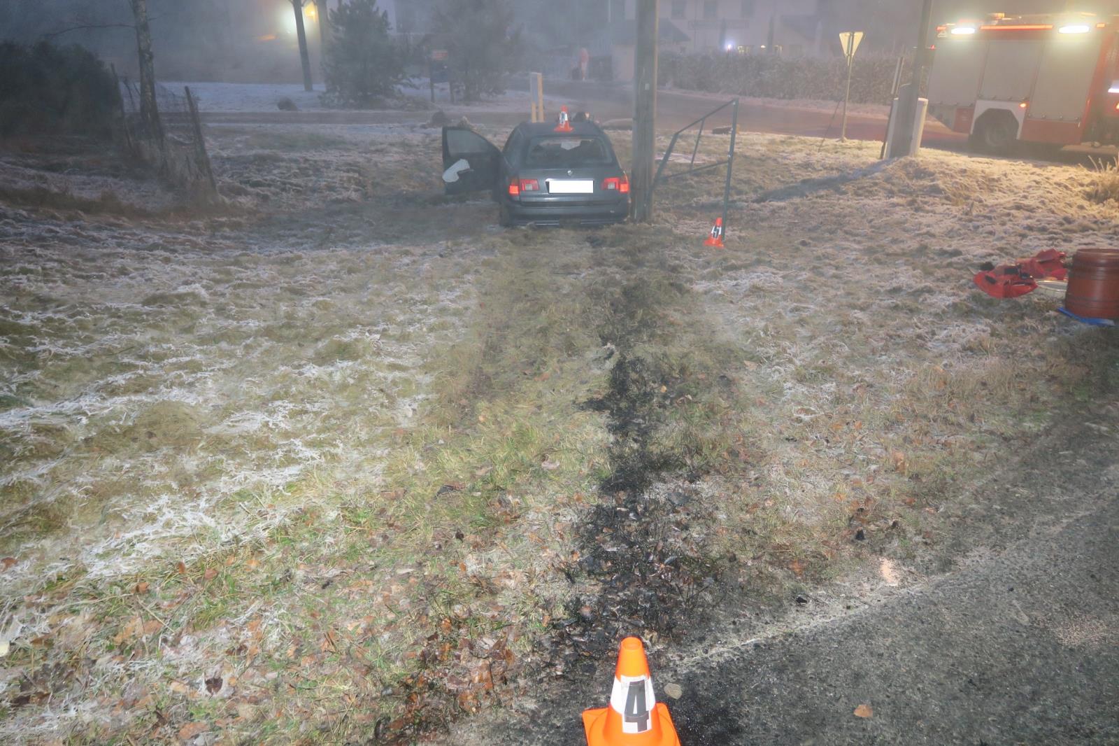 Dopravní nehoda - Capartice - 27.11.2020