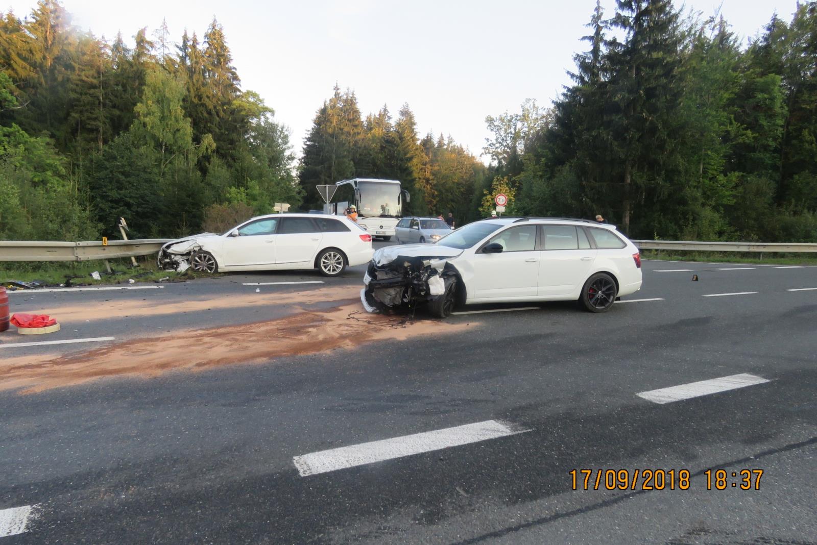 Dopravní nehoda - Česká Kubice - 17.09.2018