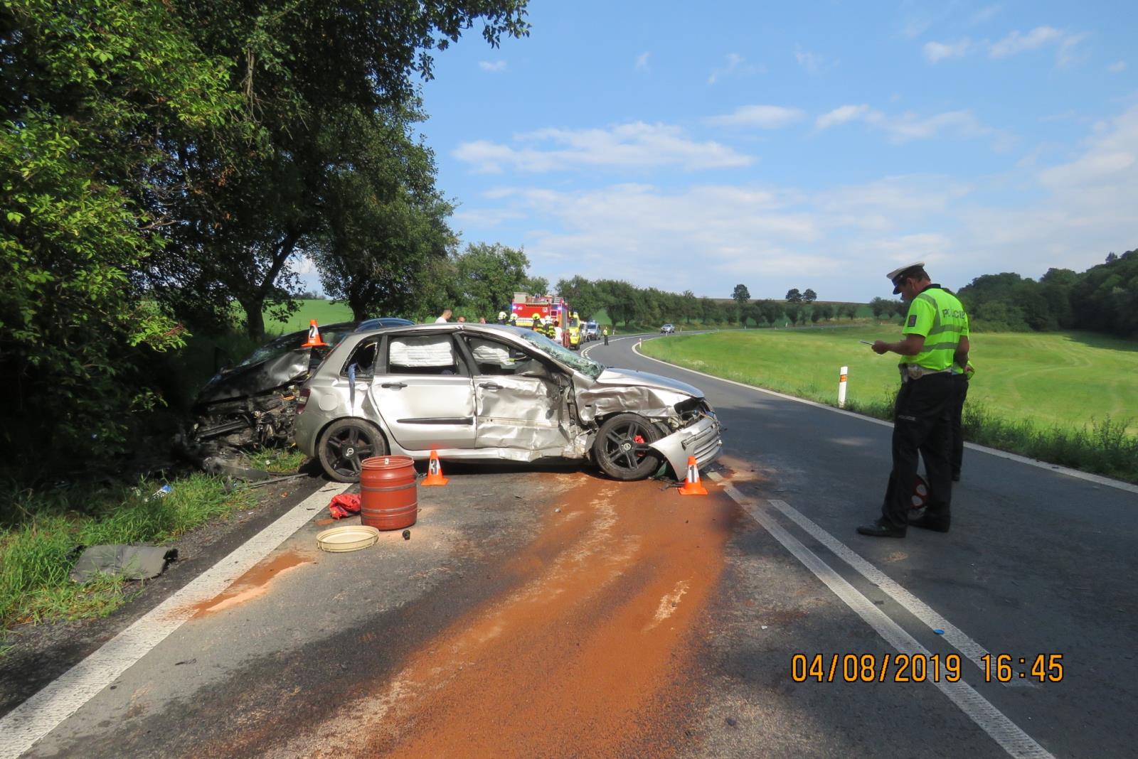 Dopravní nehoda - Domažlice - 04.08.2019