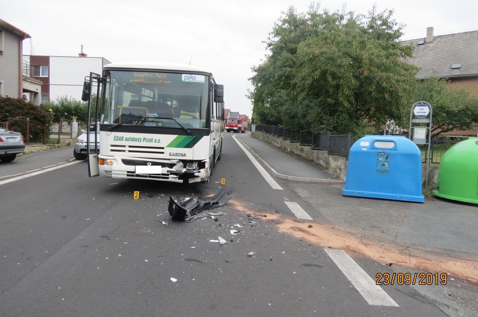 Dopravní nehoda - Domažlice - 23.09.2019