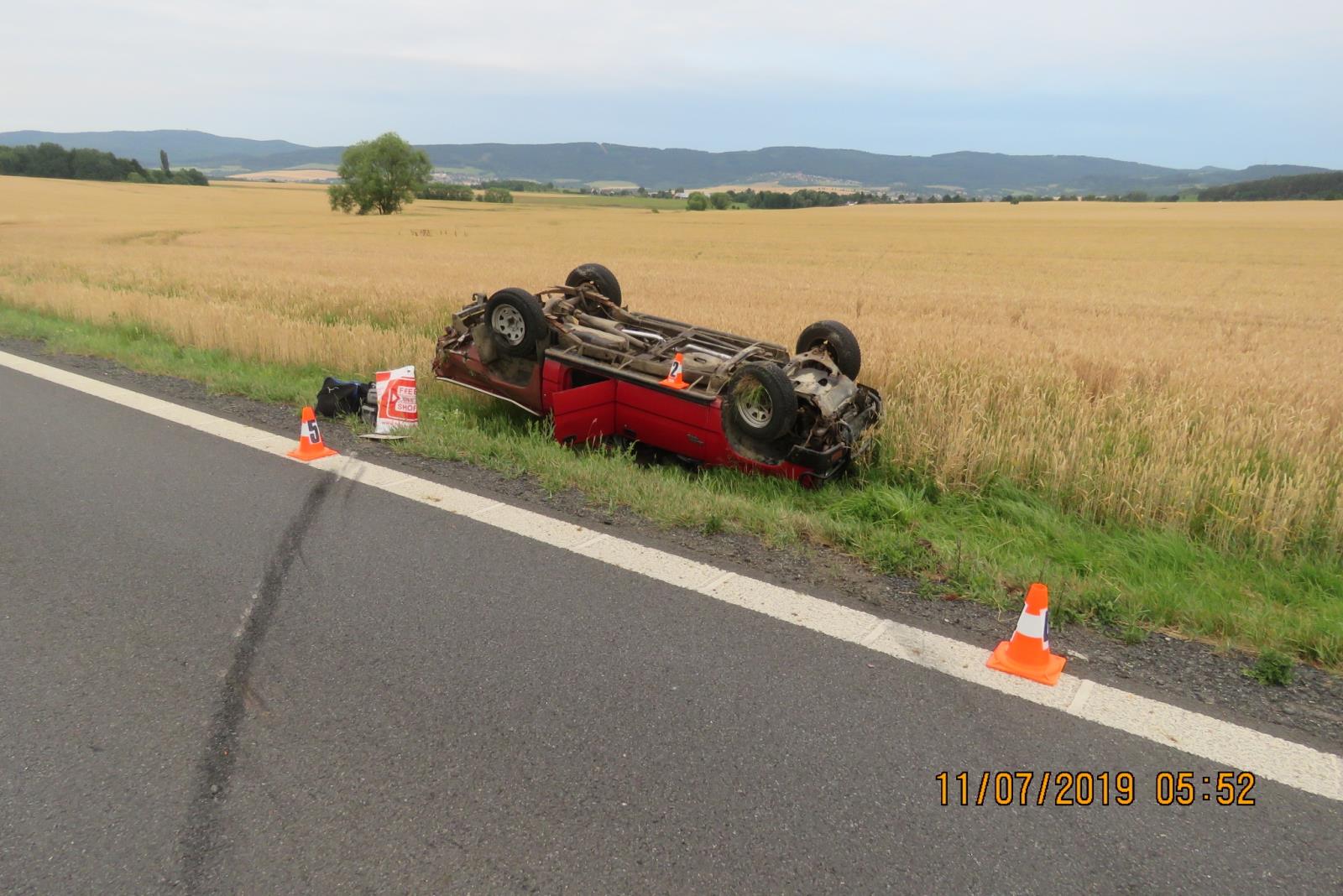 Dopravní nehoda - Draženov - 11.07.2019
