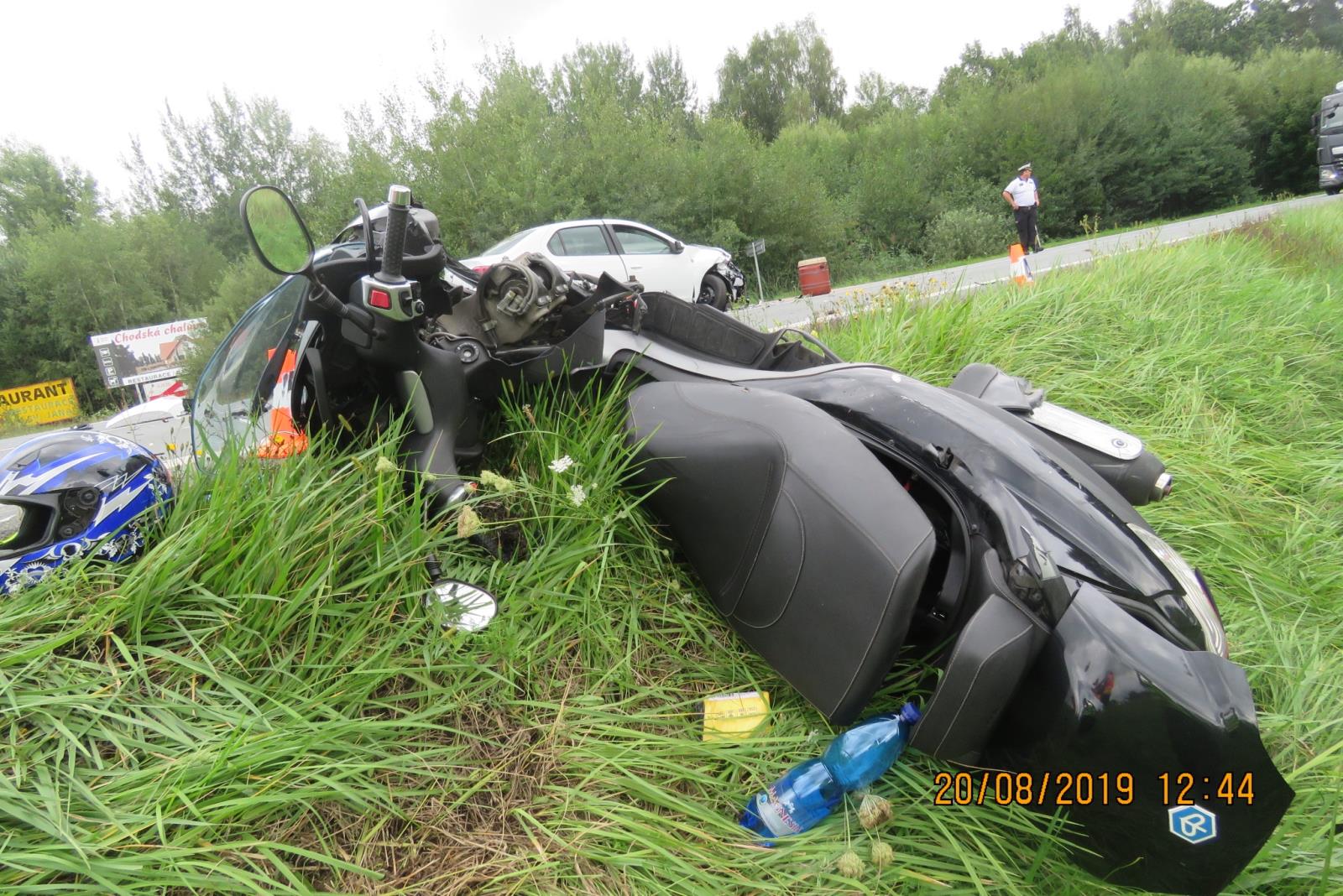 Dopravní nehoda - Hadrovec - 20.08.2019