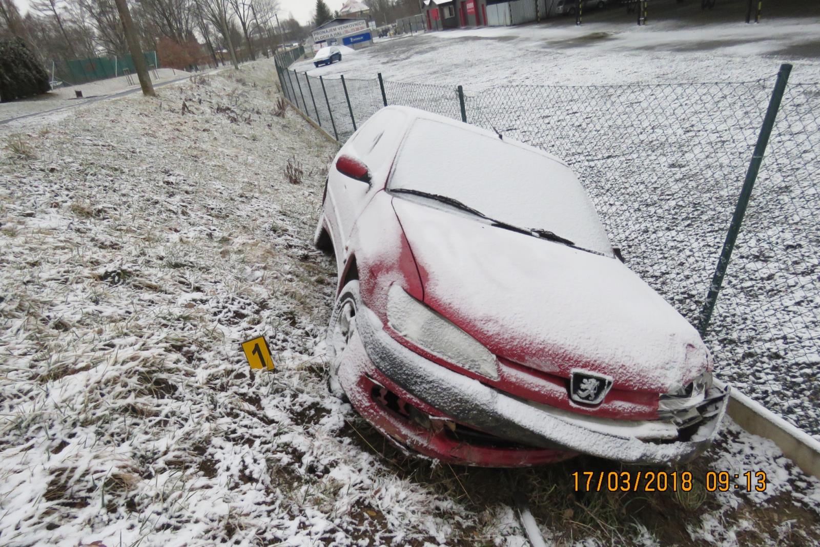 Dopravní nehoda - Poběžovice - 17.03.2018