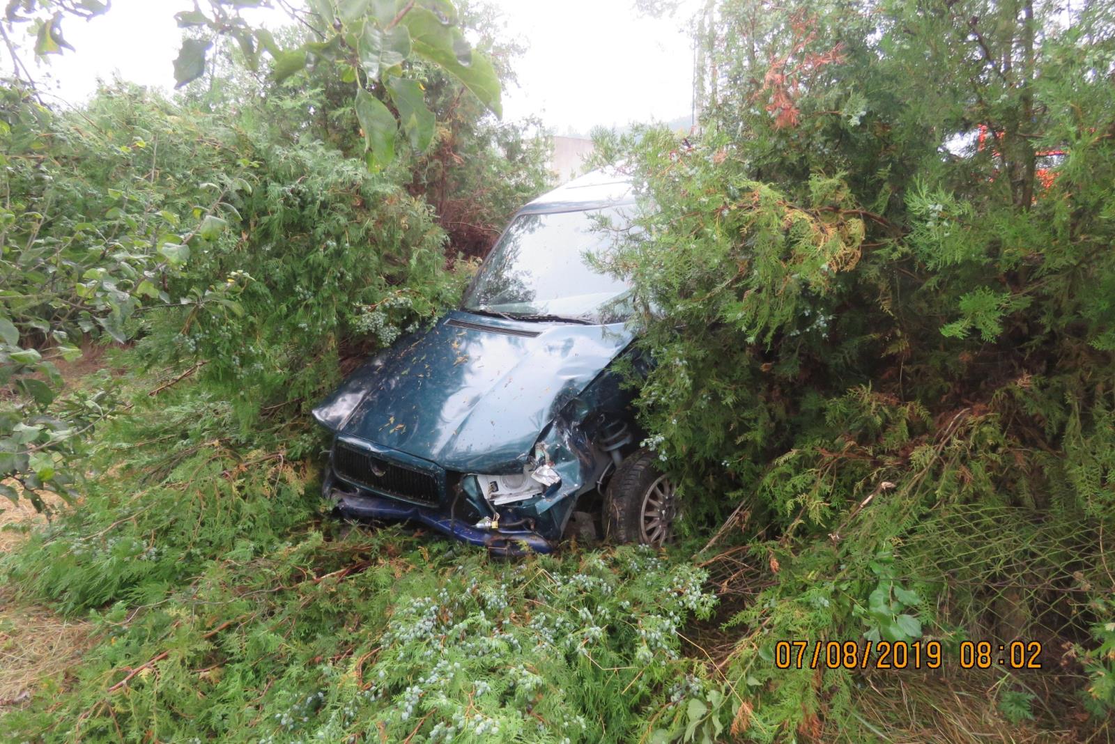 Dopravní nehoda - Prapořiště - 07.08.2019