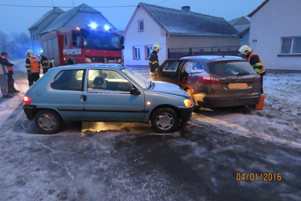 Dopravní nehoda - Těšovice