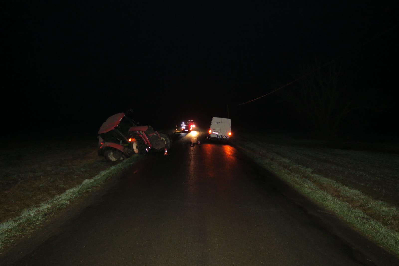 Dopravní nehoda - Zahořany - 14.12.2020