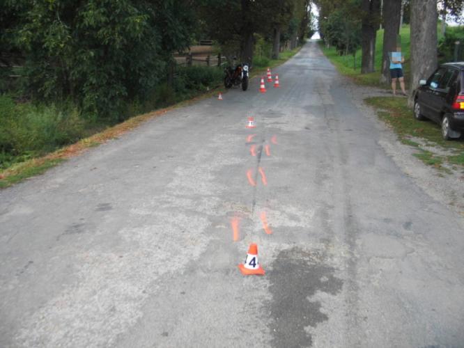 Dopravní nehoda motocyklisty