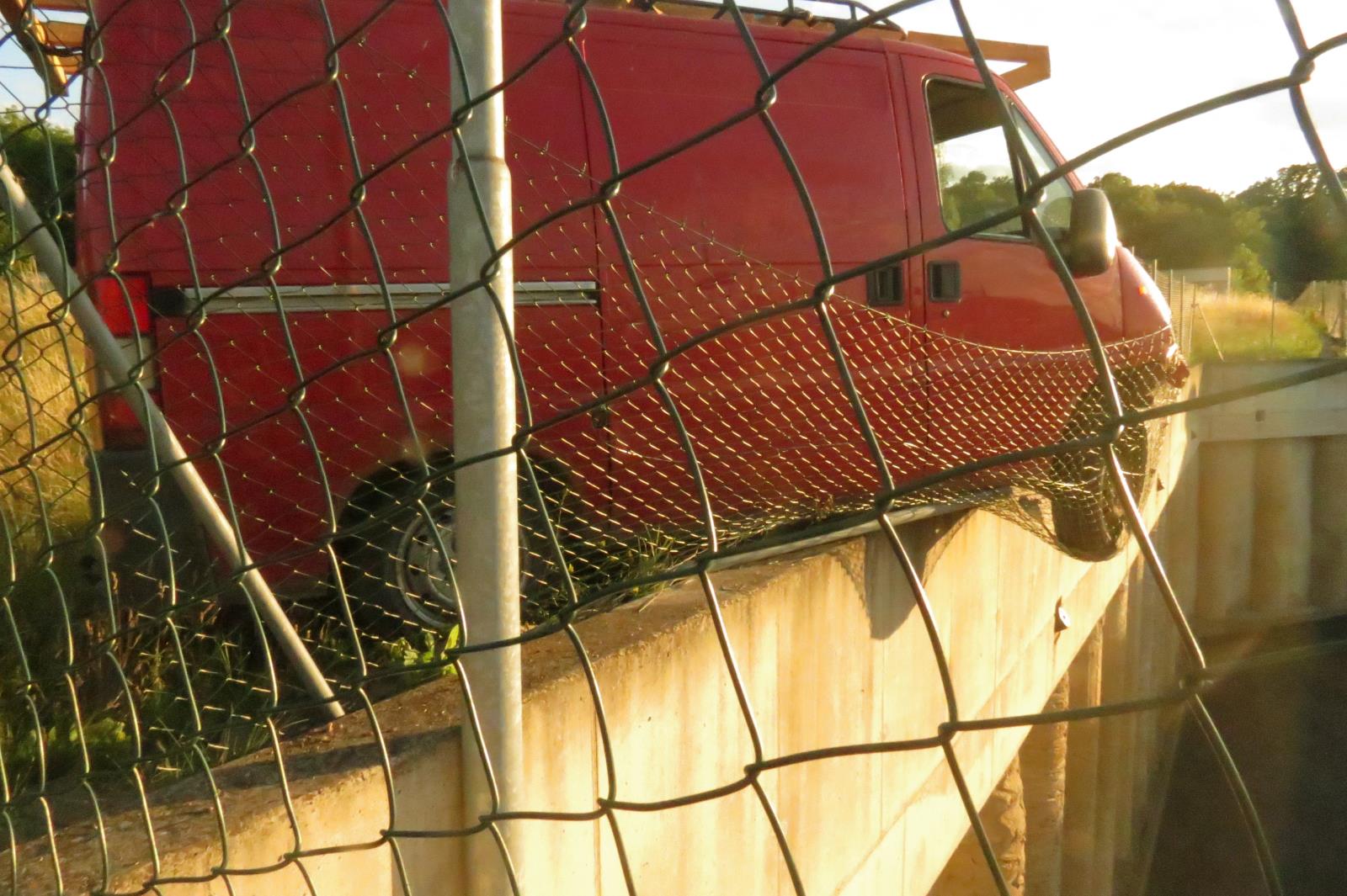 Dopravní nehoda ve Slaném