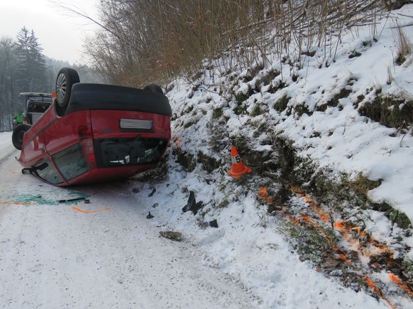 Dopravní nehody z pátku 9.2.2018