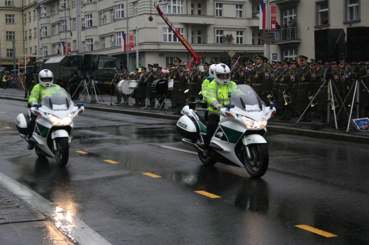 Dopravní policie - Honda 1300