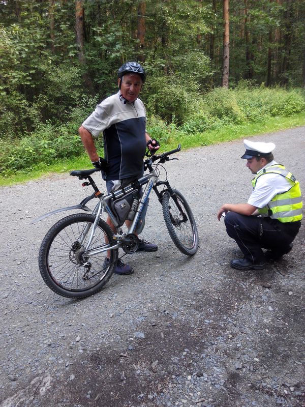 Dopravní policisté kontrolovali cyklisty