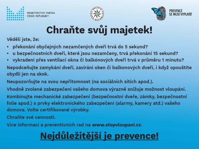 Evropský den proti vloupání