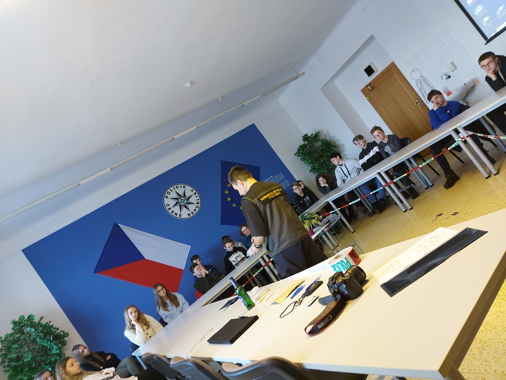 Exkurze ÚO Jičín s preventivní přednáškou - 23. 01. 2023