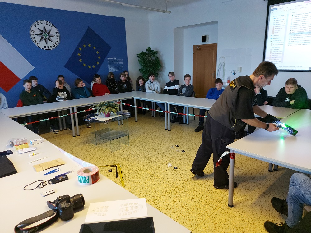 Exkurze ÚO Jičín s preventivní přednáškou - 23. 01. 2023