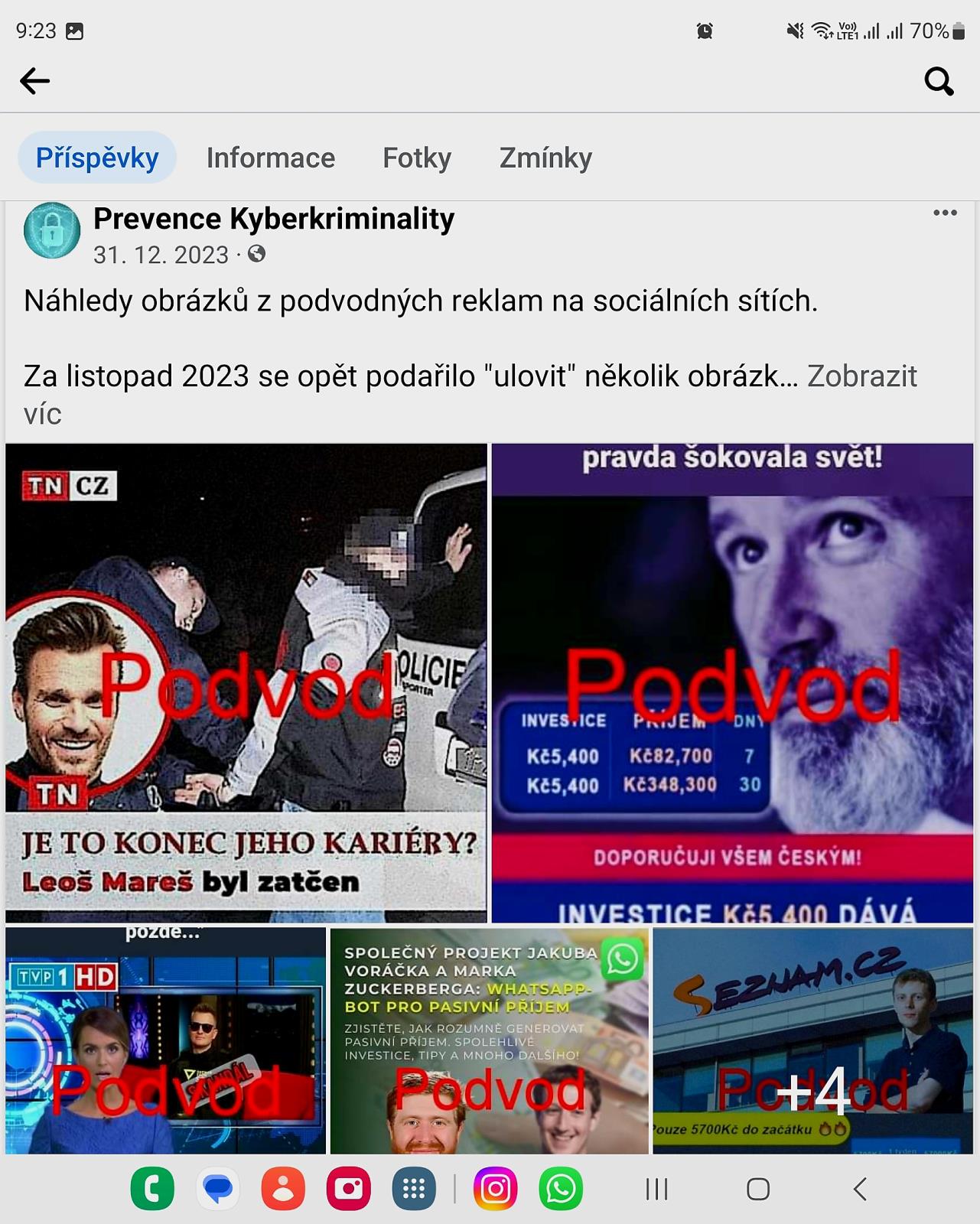 FB stránky