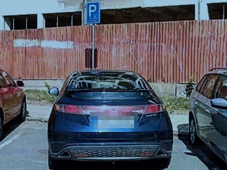 Falešná parkovací karta pro invalidy