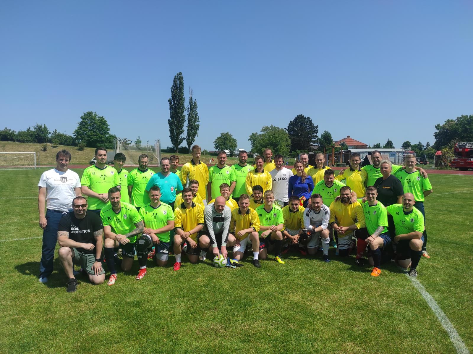 Fotbal pro Nadaci hasičů a policistů 2023