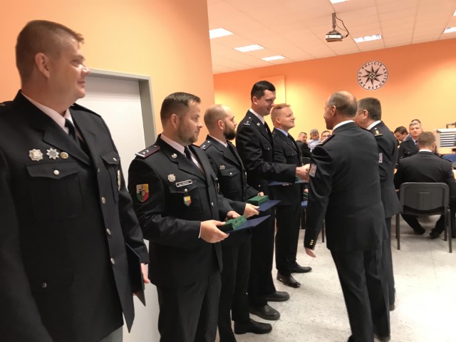 Foto ocenění policistů