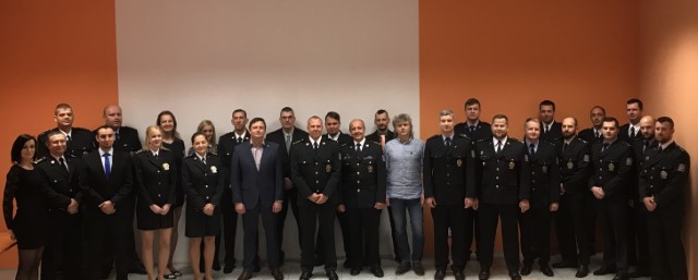 Foto ocenění policistů