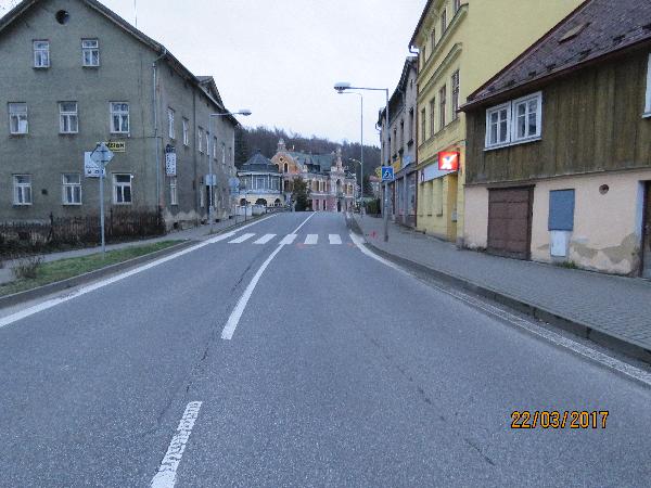 Foto z místa DN