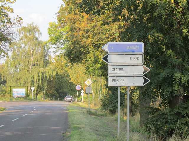 Havárie cyklistky - foto č. 1