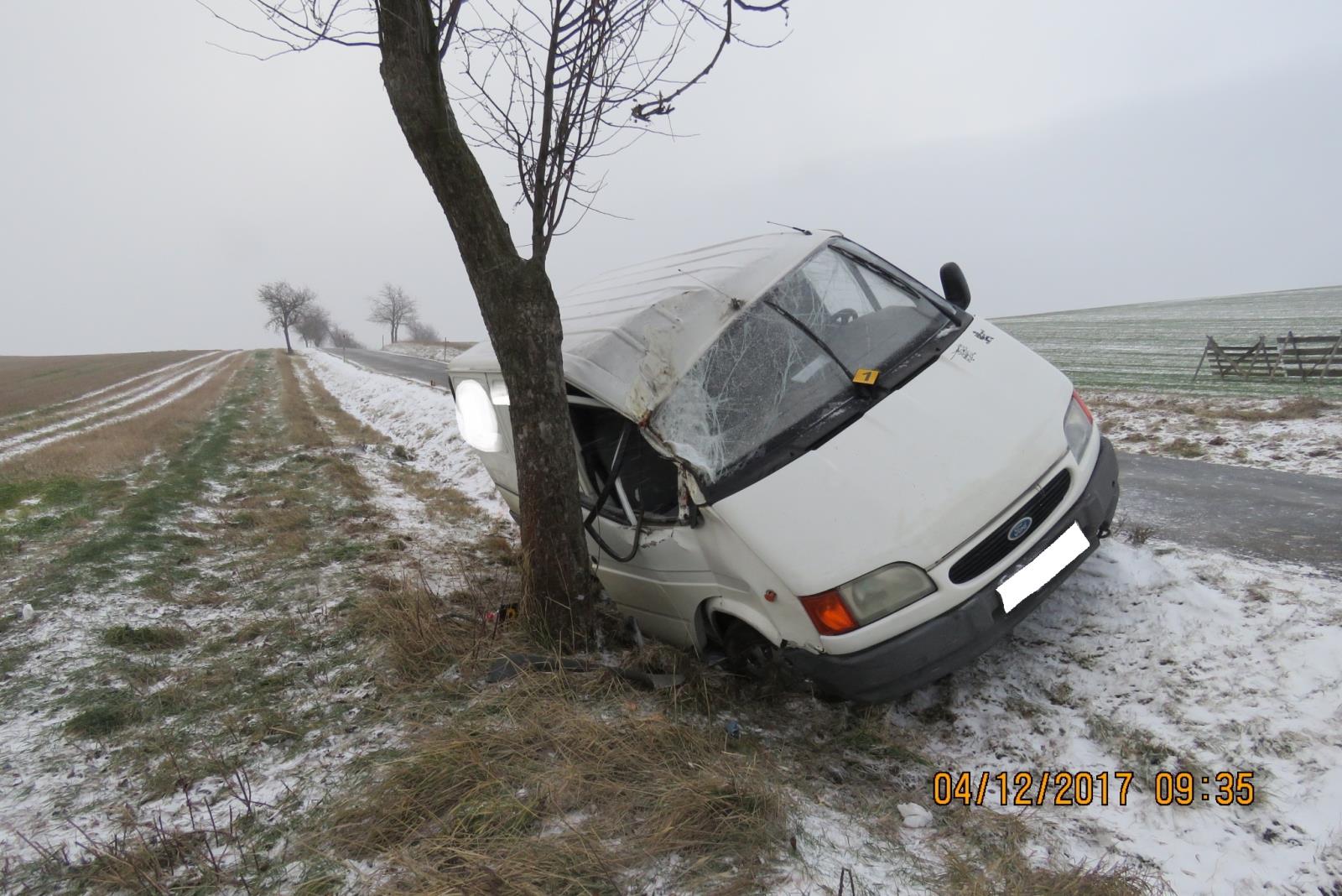 Havárie - Klenčí pod Čerchovem - 04.12.2017