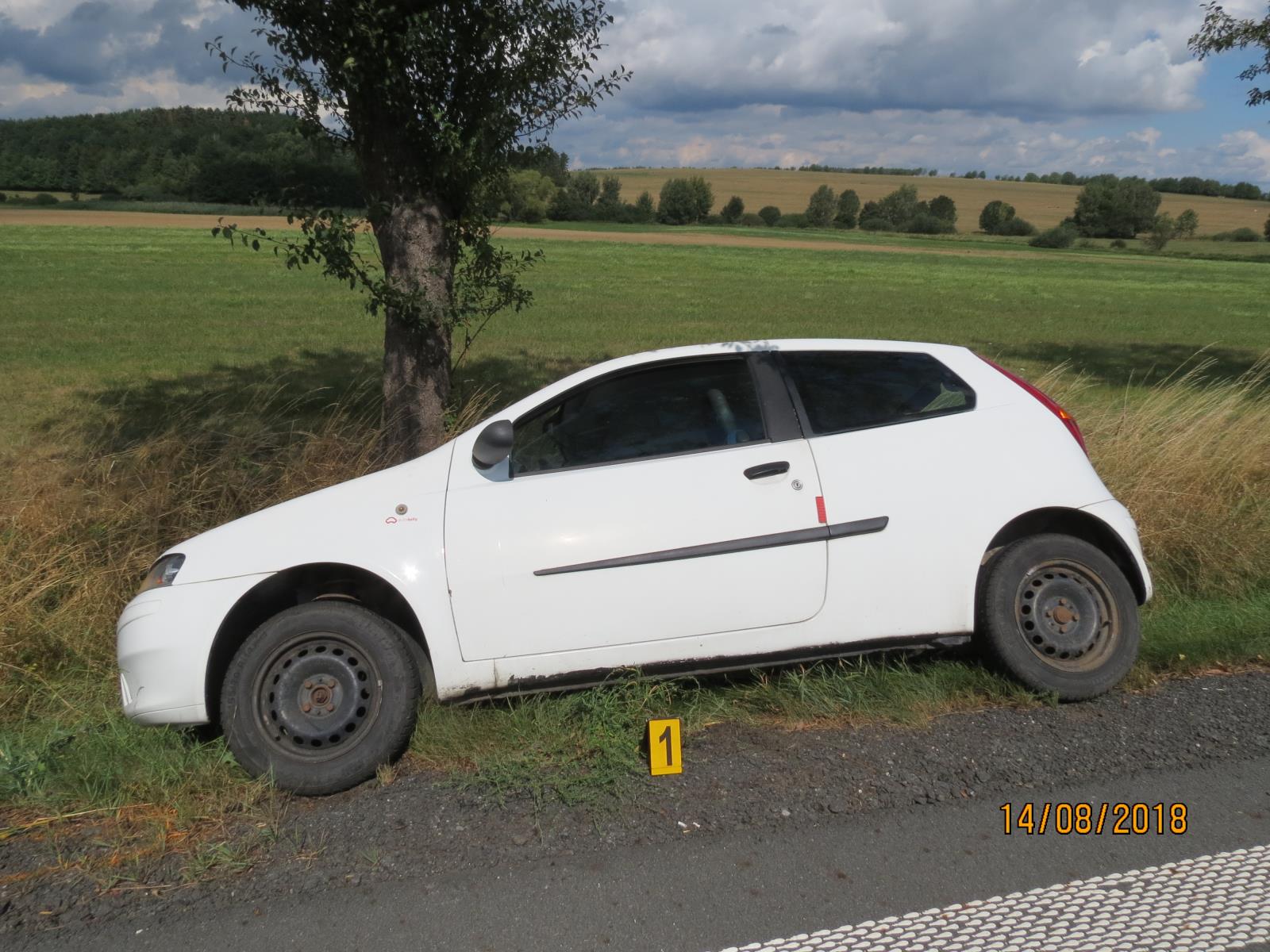 Havárie - Klenčí pod Čerchovem - 14.08.2018