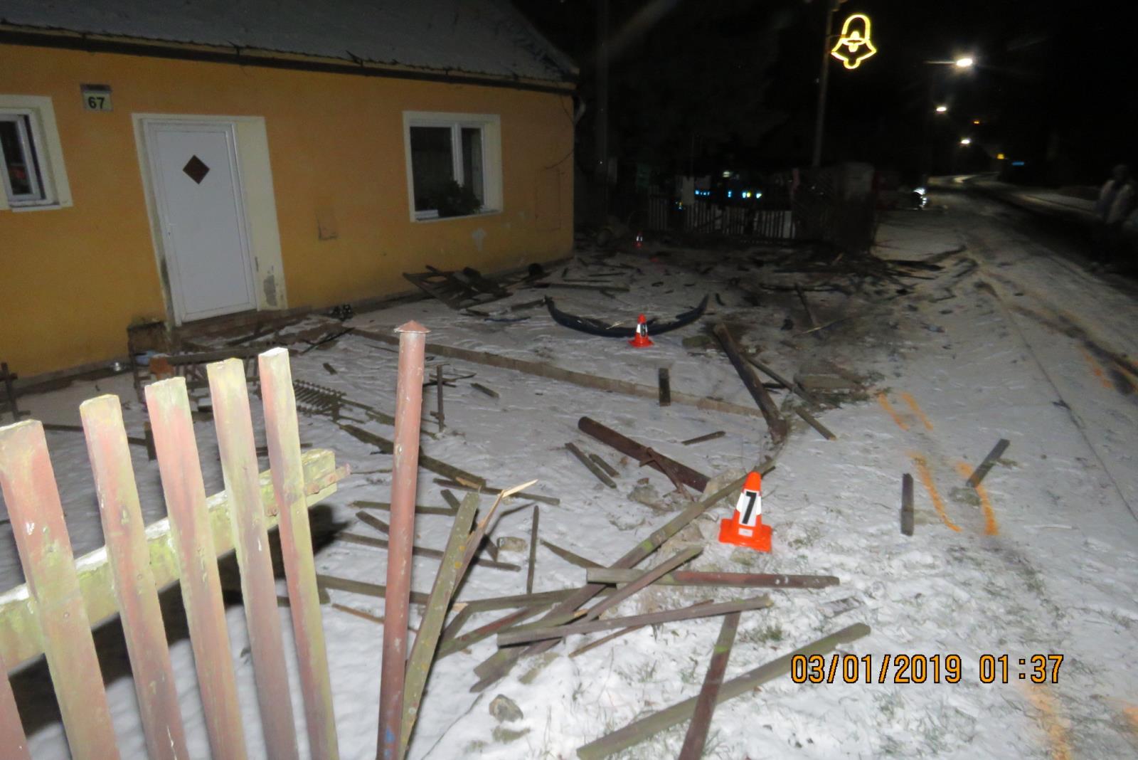 Havárie - Meclov - 02.01.2019