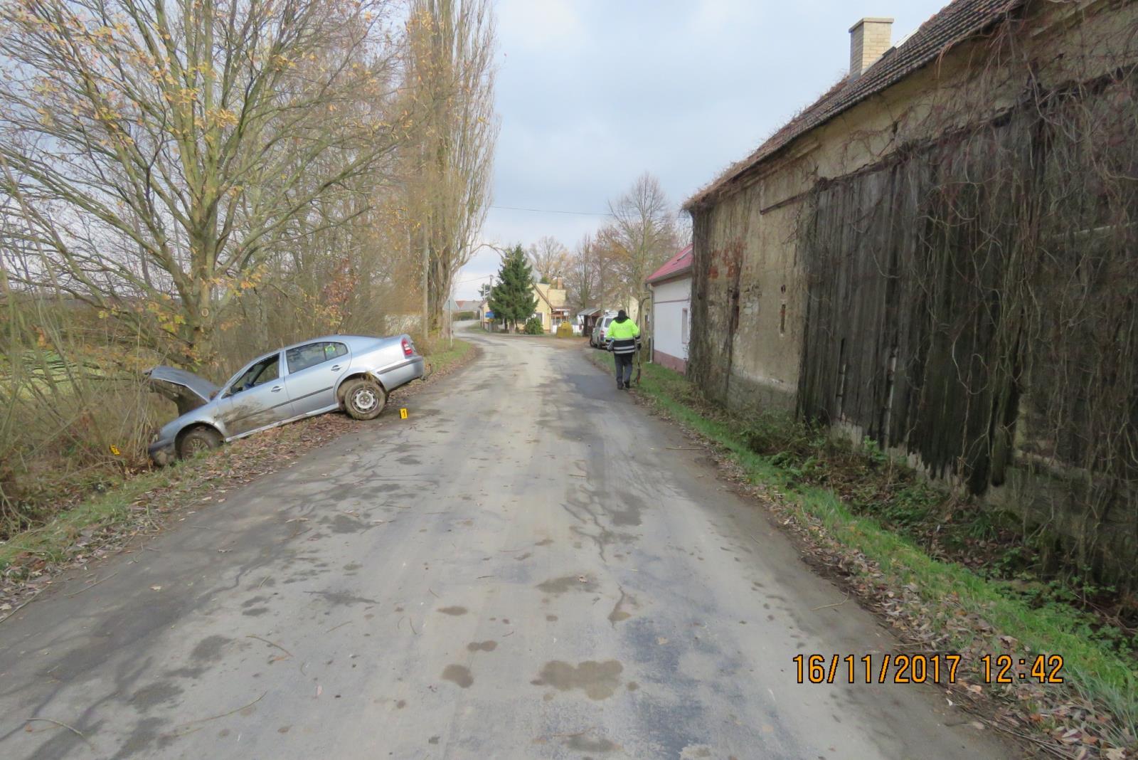 Havárie - Němčice - 16.11.2017
