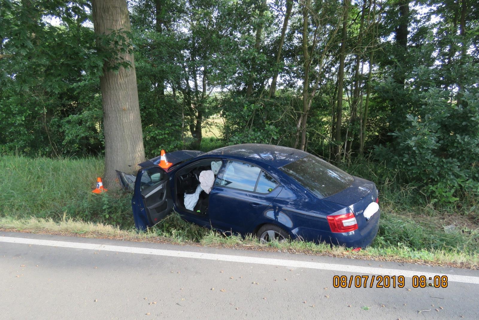 Havárie - Osvračín - 08.07.2019