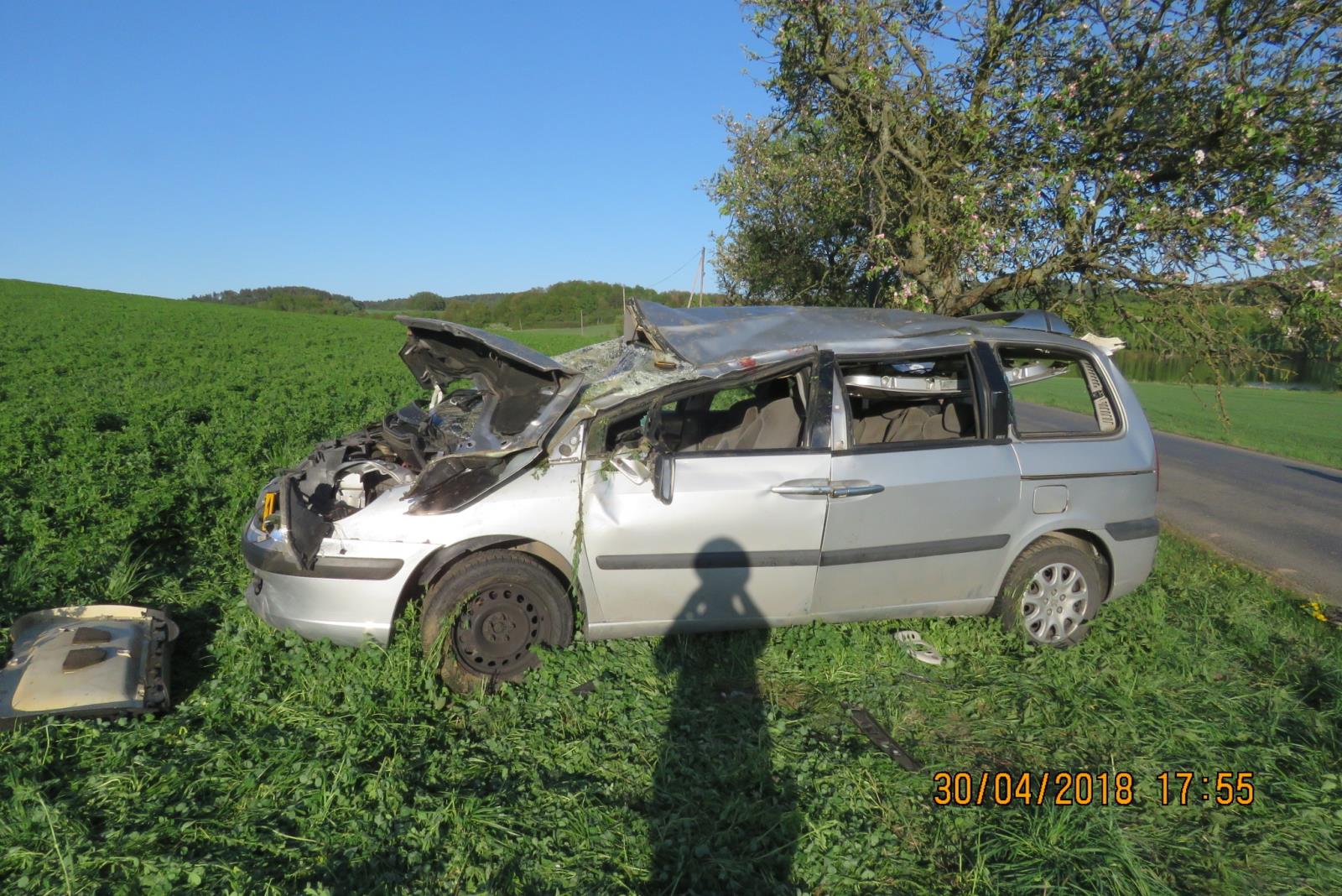 Havárie - Všepadly - 30.04.2018