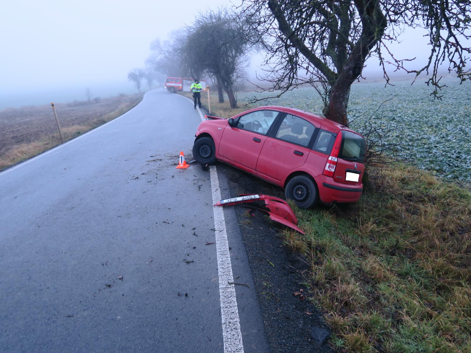 Havárie - Ždánov - 17.12.2019