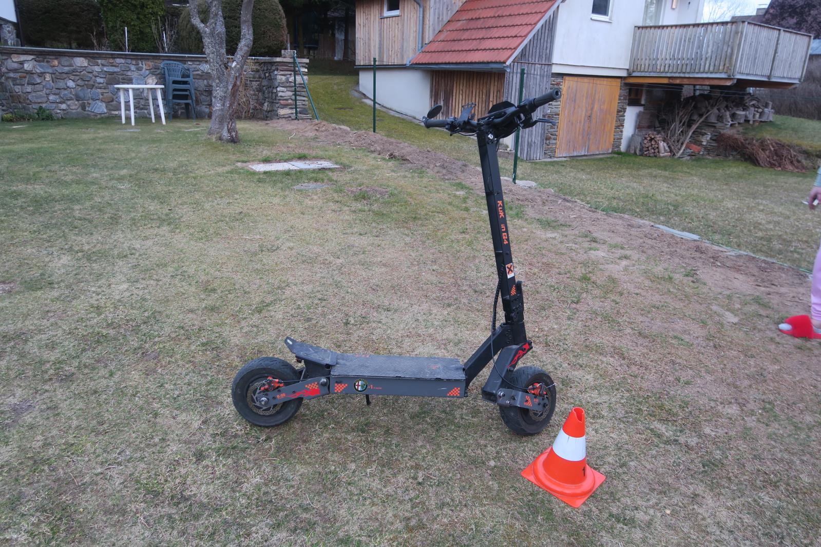 Havárie e-koloběžky 1.