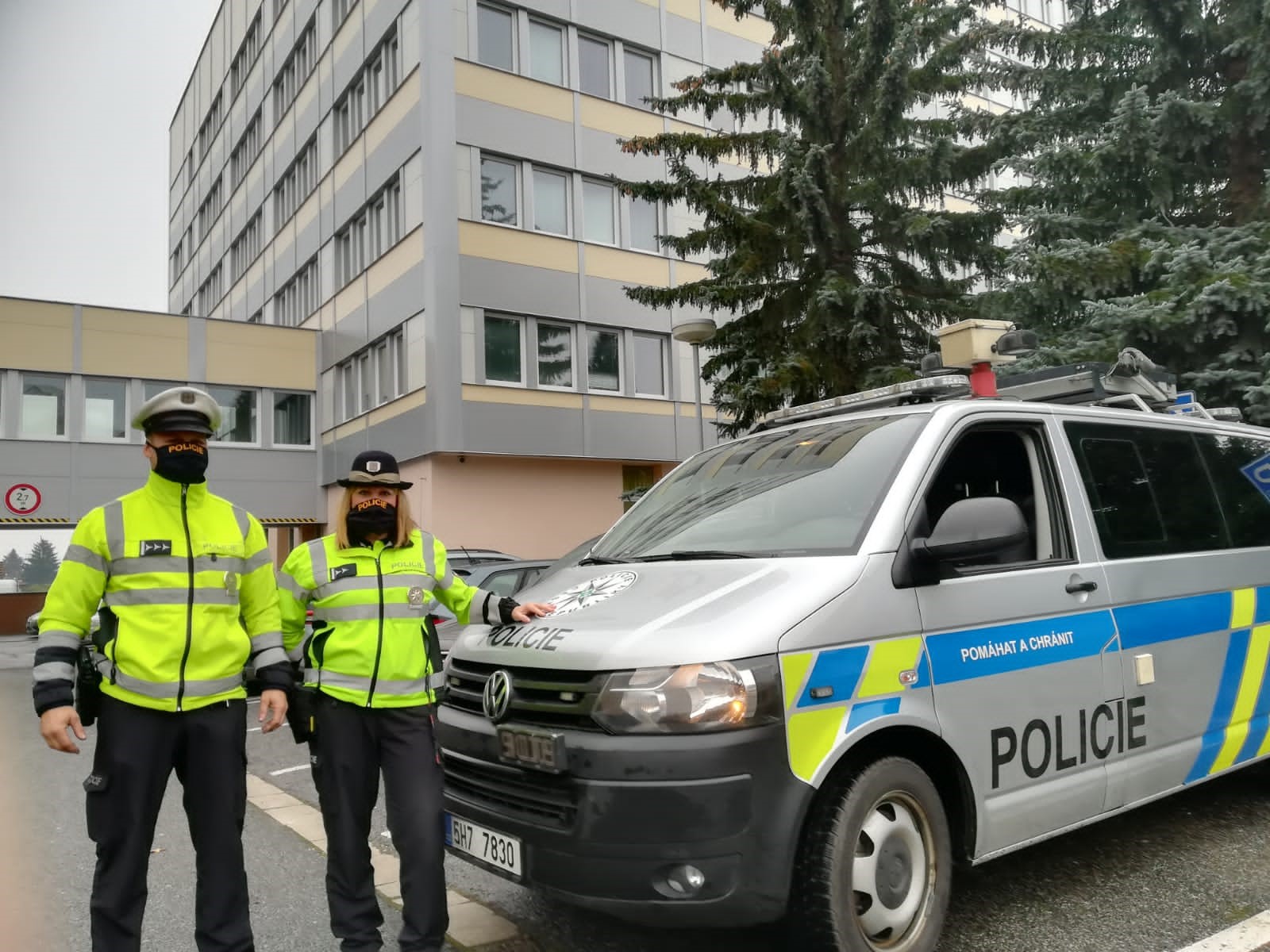 Hlídka policistů - Rychnov nad Kněžnou