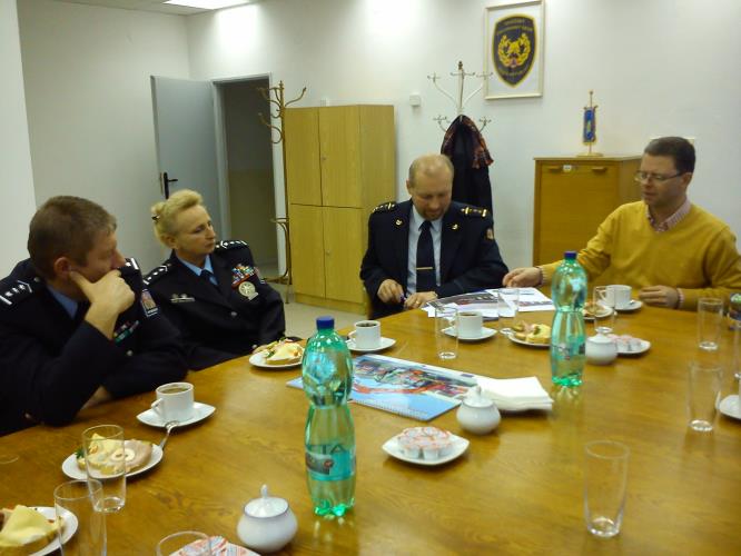 vedení ÚO PČR Kutná Hora, ředitel HZS Kutná Hora a primář OS ZZS Kutná Hora