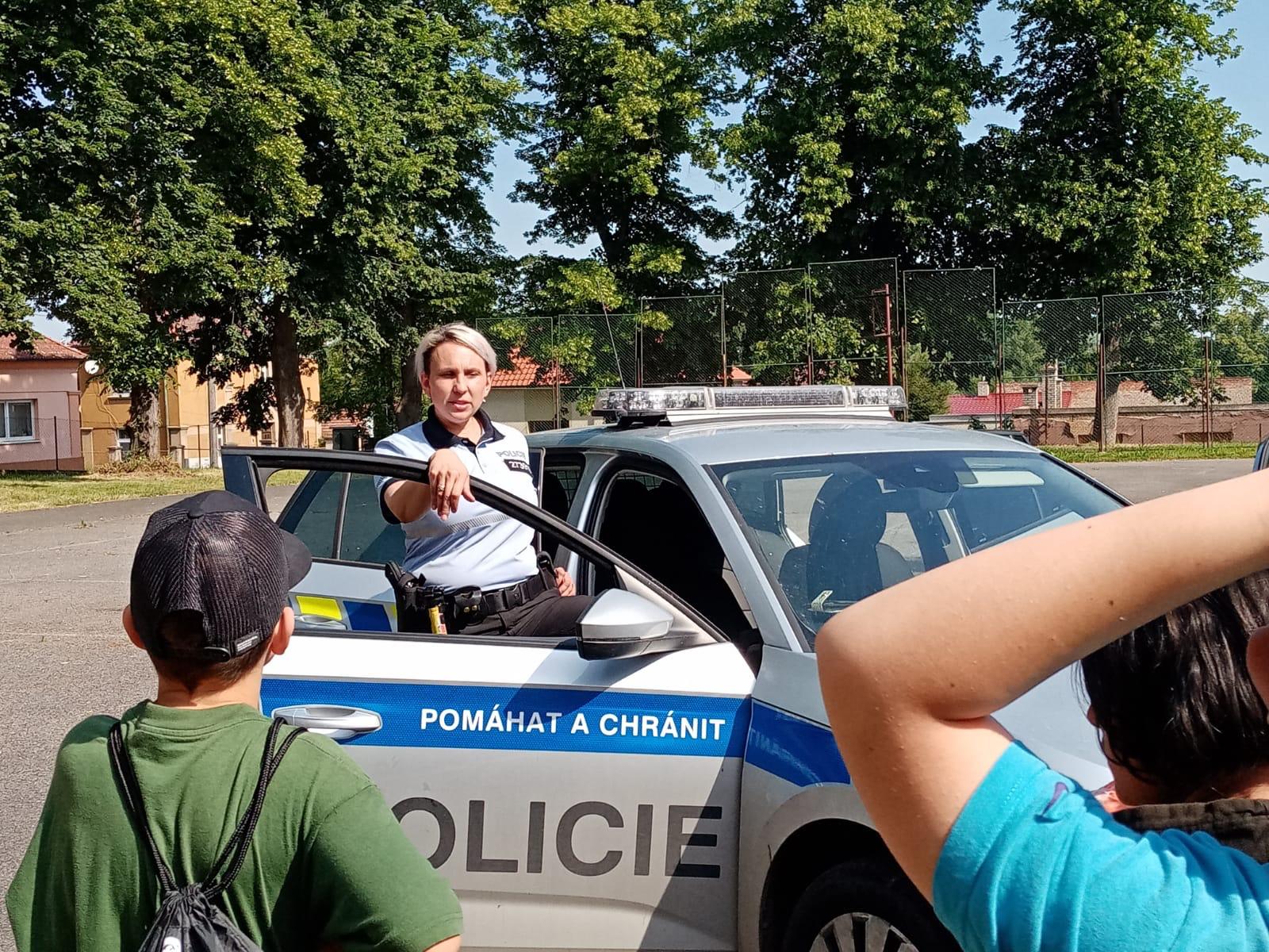 IZS na Dětském dni pro žáky ZŠ Zlonice