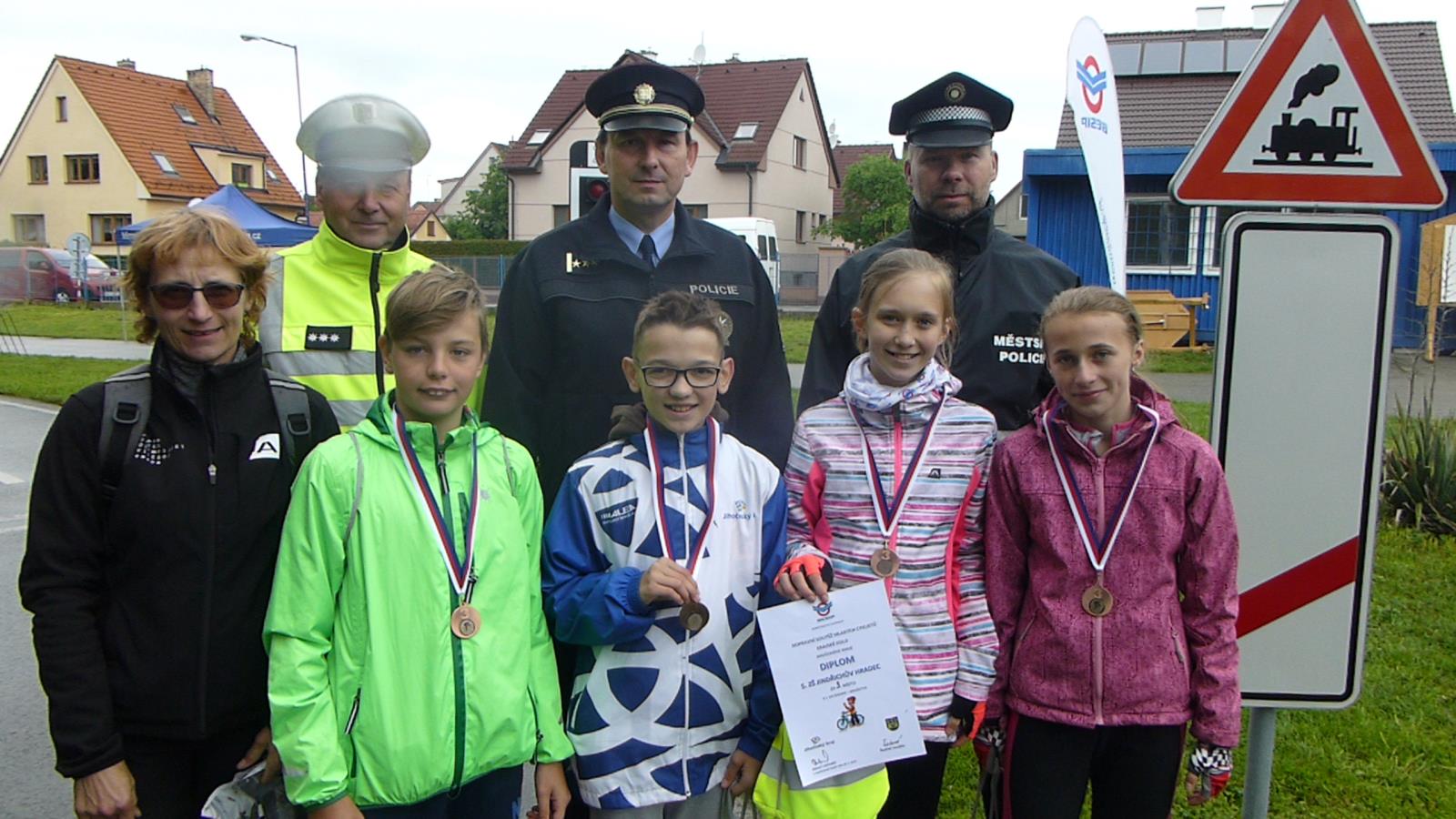 J.Hradec - Krajské kolo dopravní soutěže mladých cyklistů