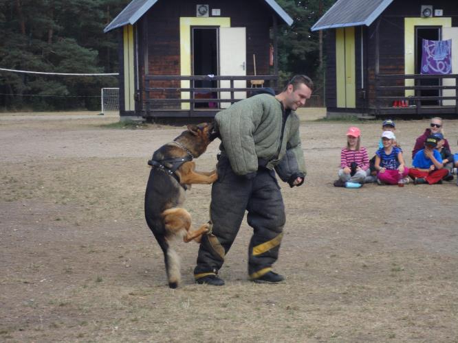 Jindřichohradečtí policisté zavítali na  LDT Nežárka .JPG
