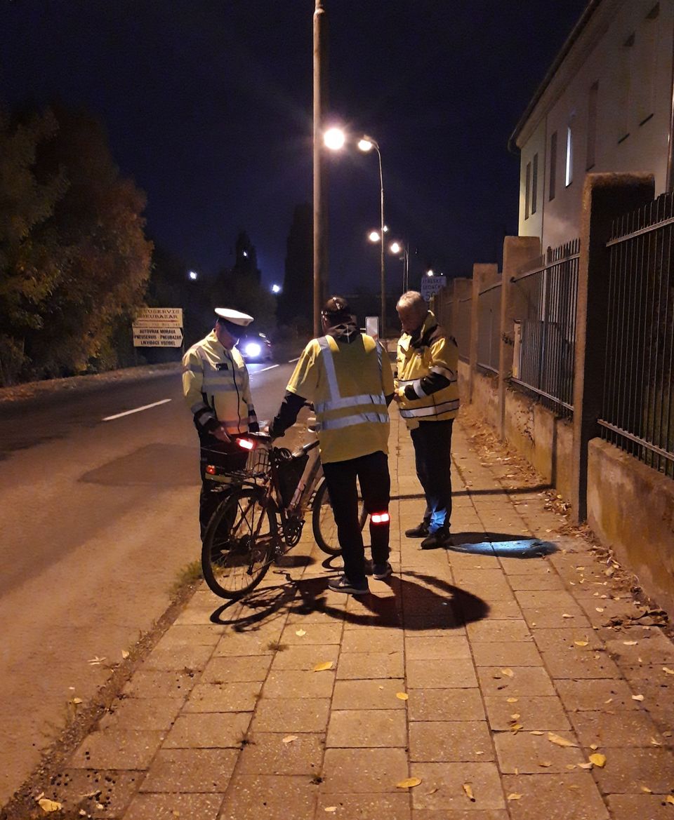 Kontrola cyklistů