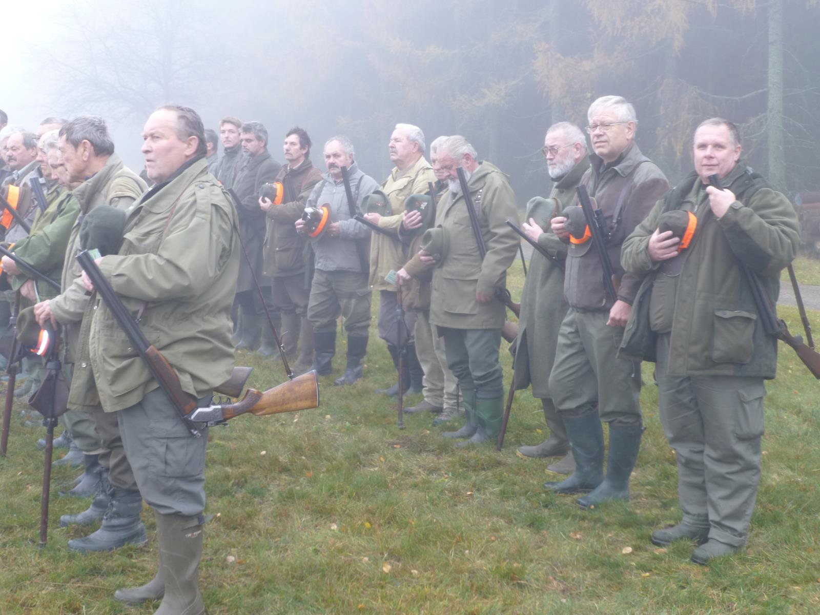 Kontrola honu na Novobystřicku dne 3.11.2018