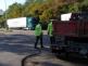 Kontrola při dopravní akci s organizací TISPOL