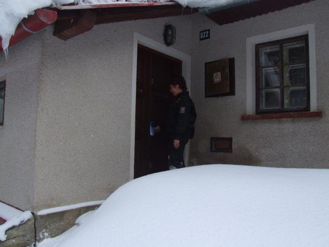 Kontrola vchodových dveří