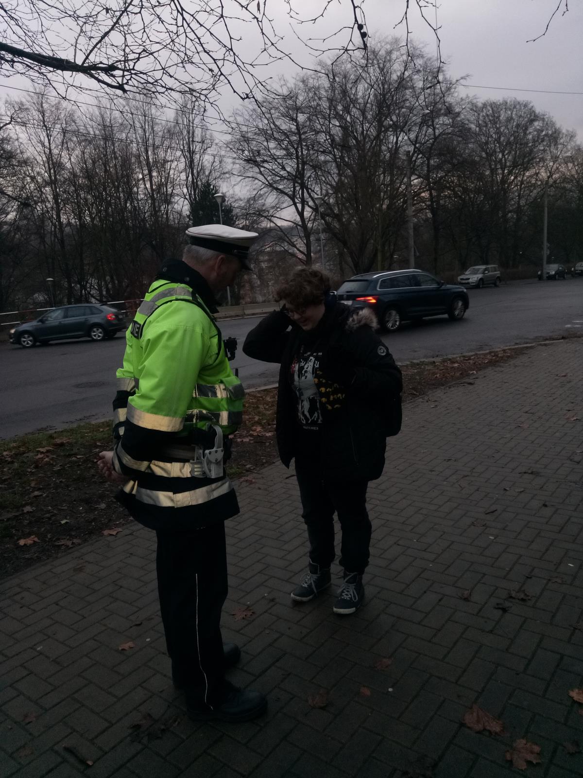 Kontroly chodců 14. 2. 2020