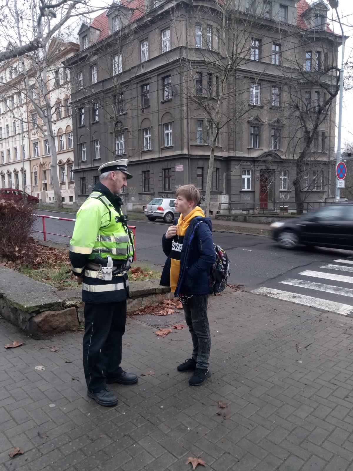 Kontroly chodců 14. 2. 2020