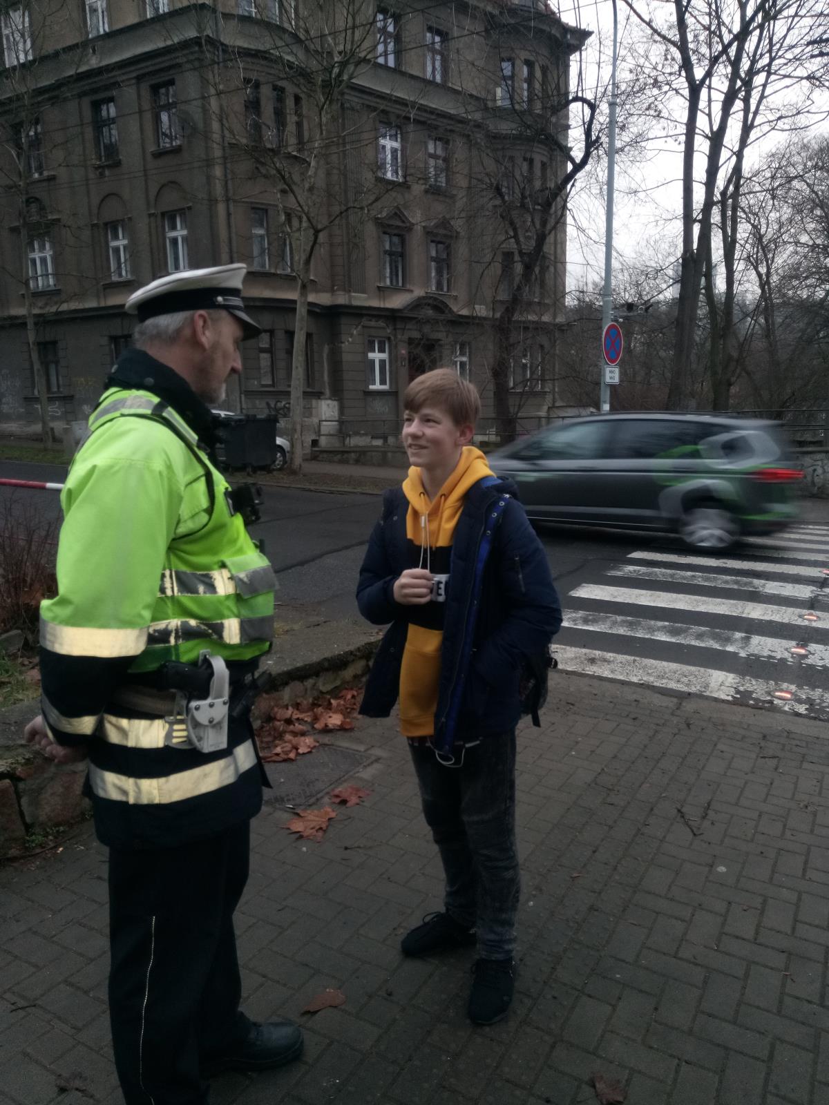 Kontroly chodců 14. 2. 2020